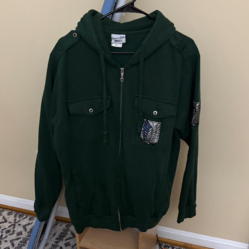 AOT Scout L/XL Zip Up Hoodie